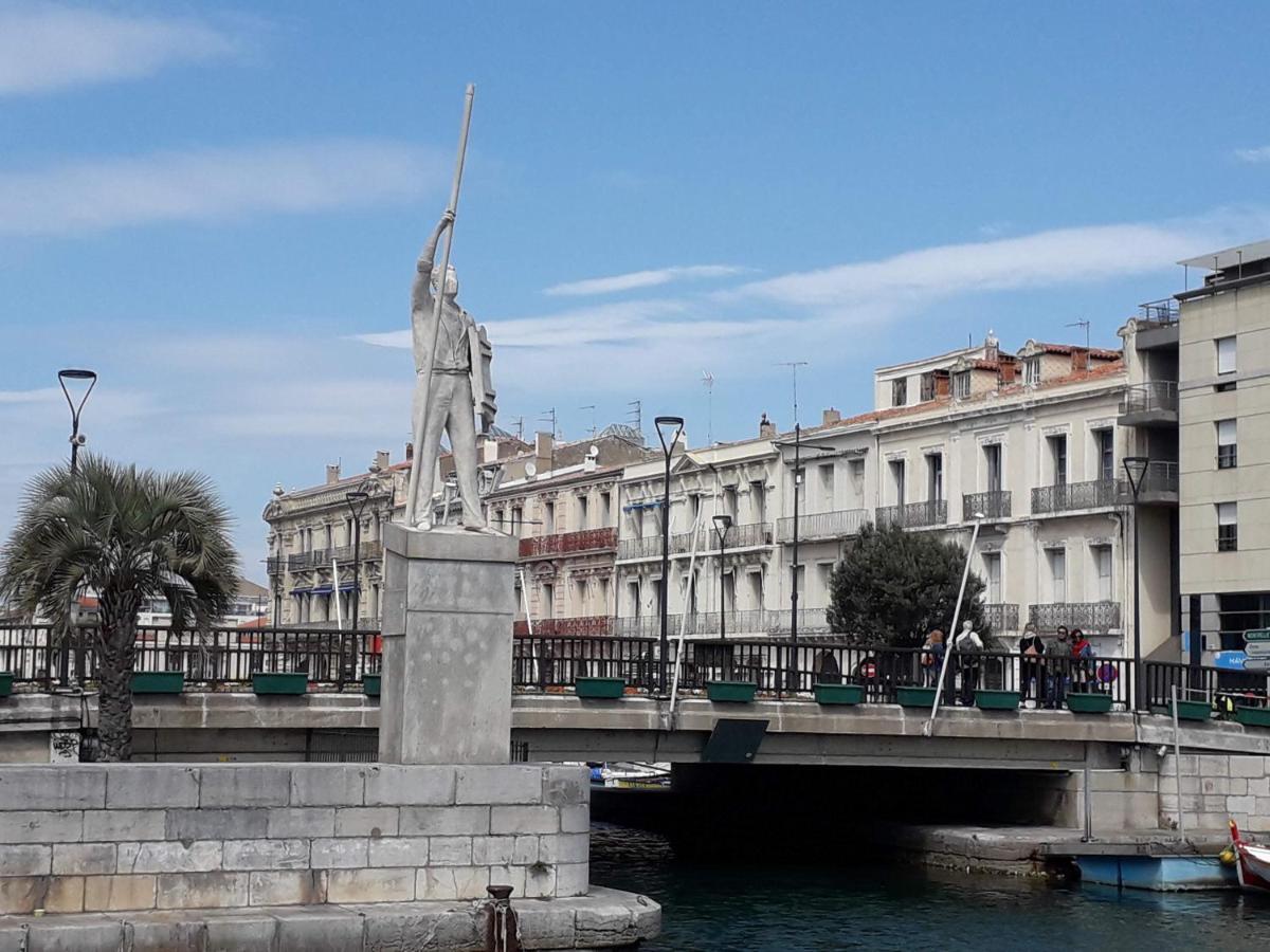 Le Venizio - Classe 2 Etoiles - T2 Climatise, Avec Terrasse, Parking, Pret De Velos, 10 Minutes A Pied Gare Et Centre Ville Sete Luaran gambar